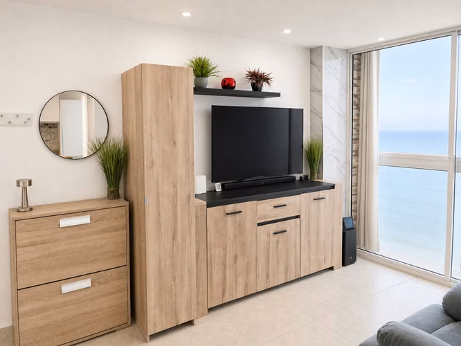 PH Ibiza, Playa Corona San Carlos - Apartamento frente al mar con vista panorámica! - Imagen 4