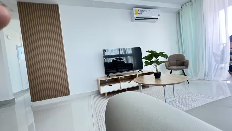 Apartamento Ph Teus Tower II Carrasquilla San Francisco  - Amoblado con Vista al Mar