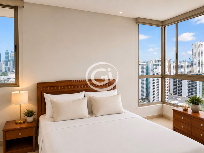 Venta Apartamento San Francisco Bay Amoblado Vista Panorámica