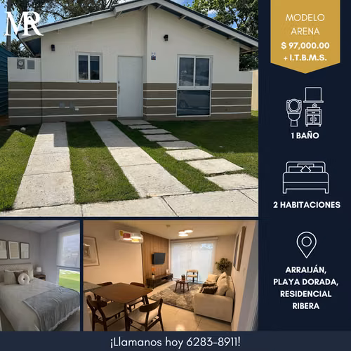 CASAS EN PLAYA DORADA DESDE $97,000