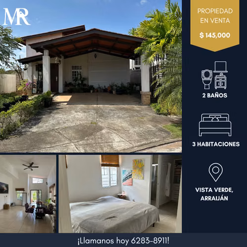 CASA EN VENTA – Vista Verde, Arraiján