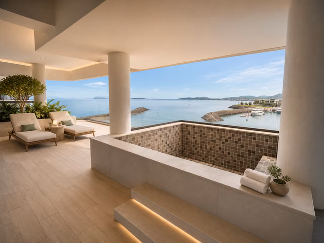 Apartamento de 3 Recámaras Listo para Diseñar | Amenidades Privadas | Sky Homes - Ocean Reef Islands