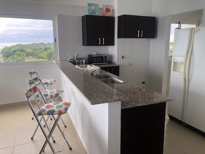 Venta de apartamento frente al mar en Farallon