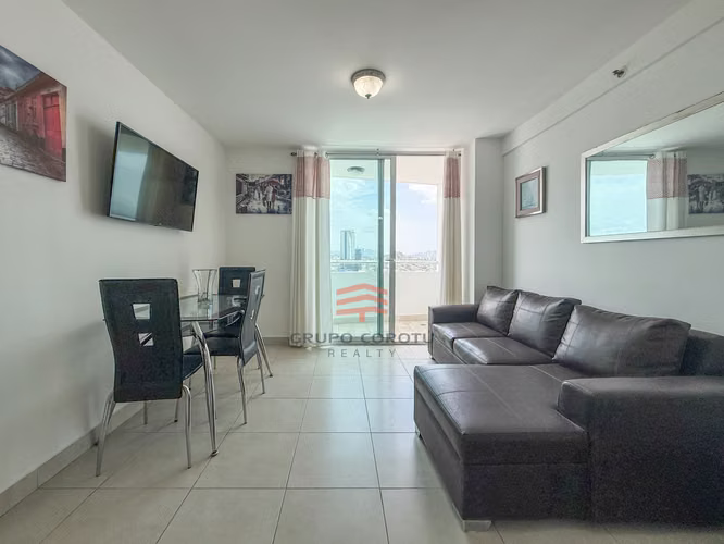 VENTA APARTAMENTO AMOBLADO EDISON PARK 2 RECÁMARAS 2 PARKING