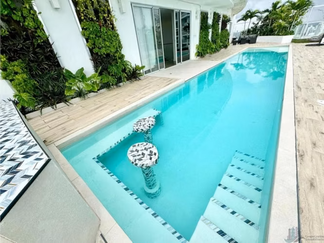 ALQUILER PENTHOUSE PUNTA PACIFICA 985 M2 AMOBLADO Y PISCINA MLD
