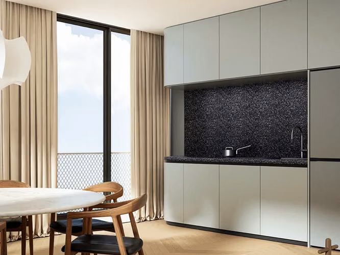 Re Venta de apartamento en PH Loom amoblado para inversión