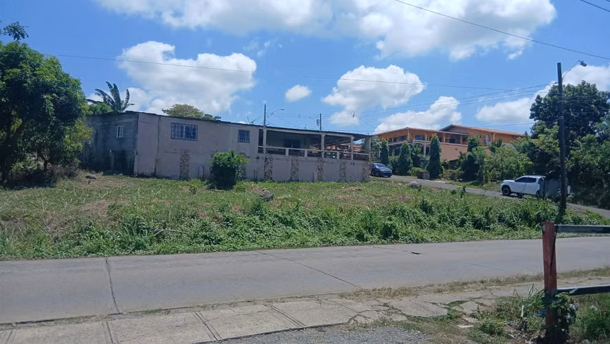 Vendo Lote Comercial en Esquina en La Chorrera