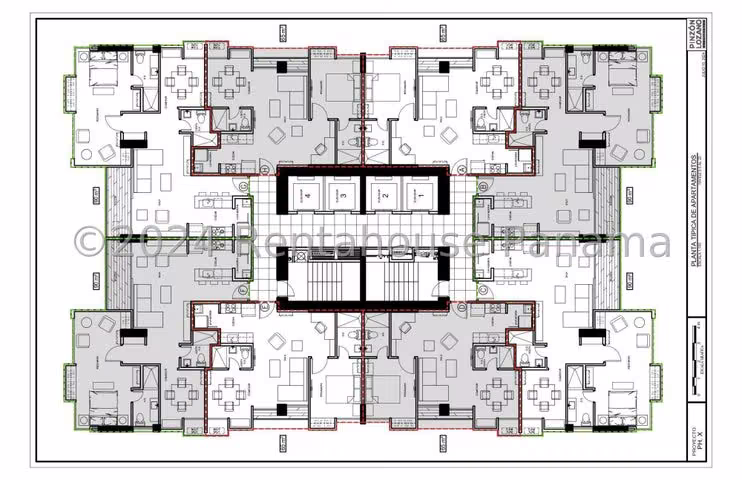 Proyecto de Apartamento en venta PH X The Building San Francisco ELP 25-2760