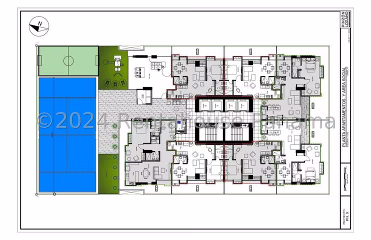 Proyecto de Apartamento en venta PH X The Building San Francisco ELP 25-2760
