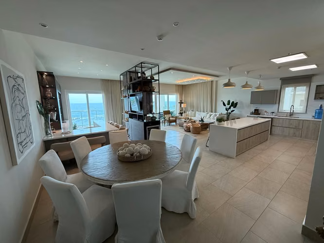 Apartamento Frente al Mar en Playa Escondida Resort | 312 m² con 4 Recámaras