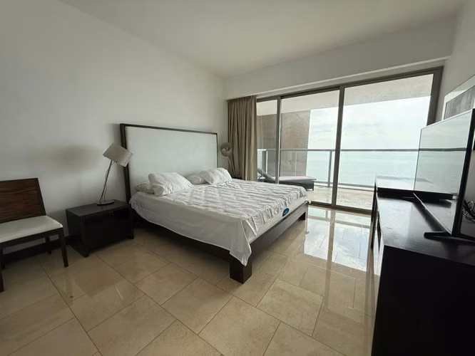 Apartamento Frente al Mar en Alquiler en Panamá,  Apartamento en Punta Pacífica
