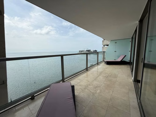 Apartamento Frente al Mar en Alquiler en Panamá,  Apartamento en Punta Pacífica