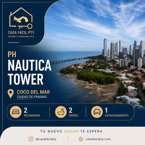 se vende Sociedad propietaria de un apartamento en ph nautica tower - Imagen 3