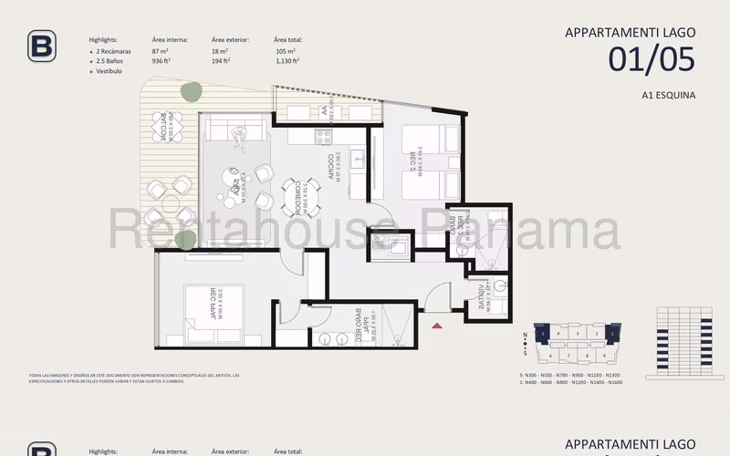 Apartamento en Venta en Santa María AFC 26-7555 - Imagen 2