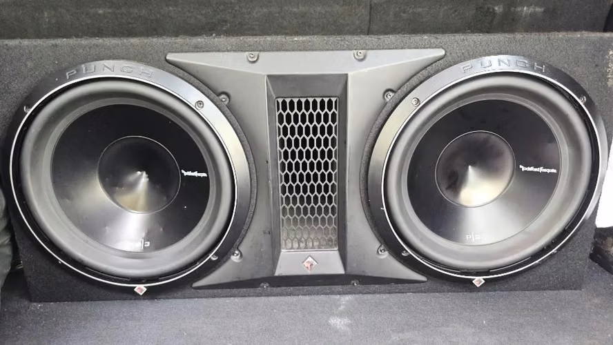 EN VENTA Rockford Fosgate P3 Dual 12" + Amplificador RW RMS - Imagen 3