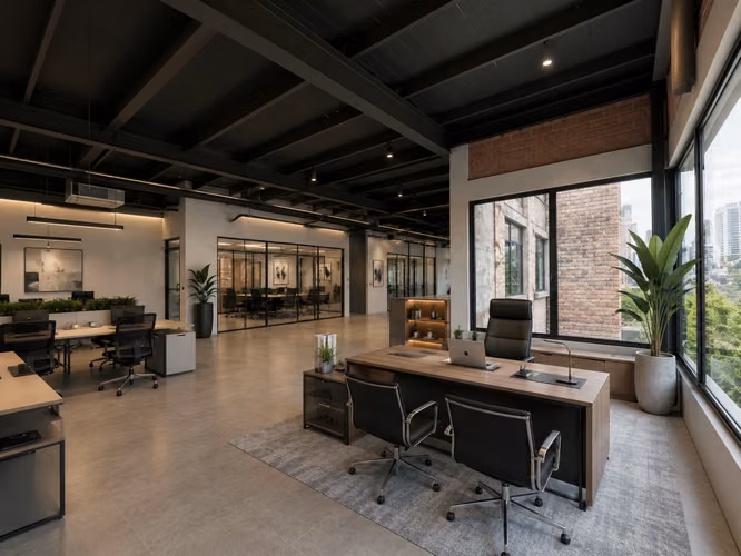 Premium Corporate Offices in Obarrio from 40m² | $17/m² All Inclusive