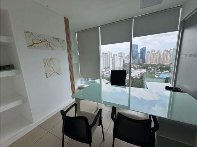 Alquiler de oficina amoblada | F&F Tower & El Tornillo, Calle 50