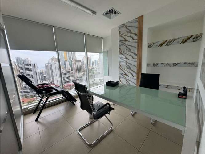 Alquiler de oficina amoblada | F&F Tower & El Tornillo, Calle 50