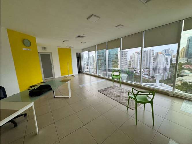 Alquiler de oficina amoblada | F&F Tower & El Tornillo, Calle 50