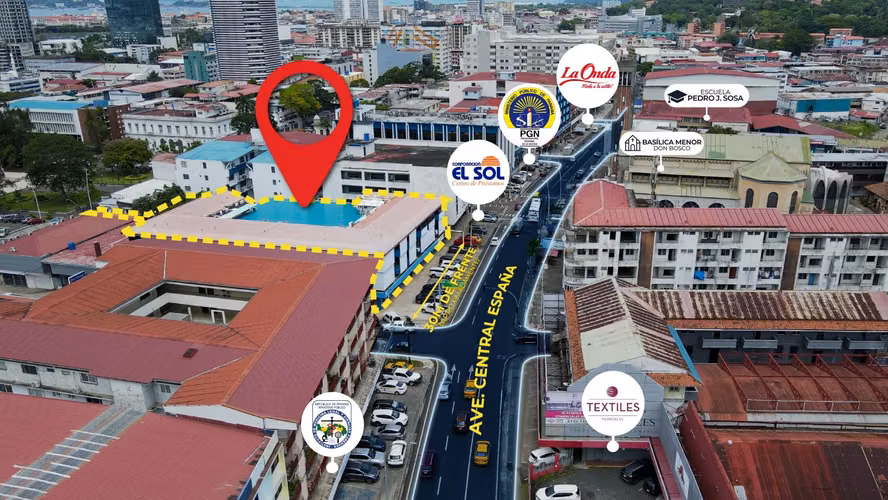 (NEGOCIABLE) Venta de edificio comercial en Calidonia