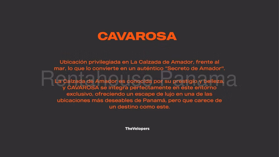MB26-5483 Venta de Apartamento en Amador Ph CAVAROSA Solo Cliente Directo