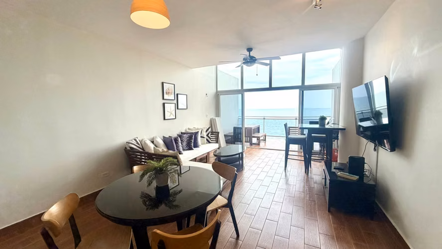 (1).VENDO Espectacular Loft Frente al Mar en Playa Farallón – Full Amoblado