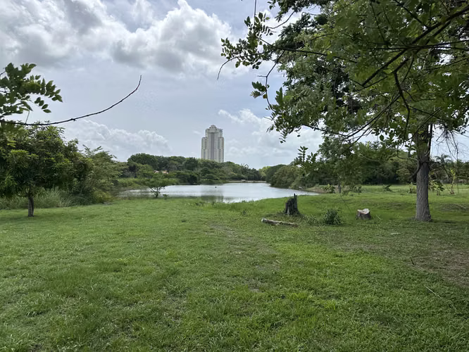 5 Lotes Frente al Lago dentro la garita de Coronado para Venta