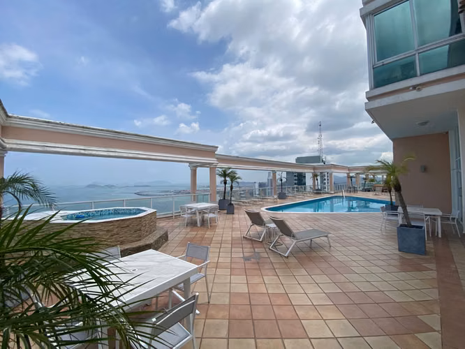 for rent apartamento PUNTA PACIFICA FRENTE AL MAR. 2 RECAMARAS ESPECTACULAR