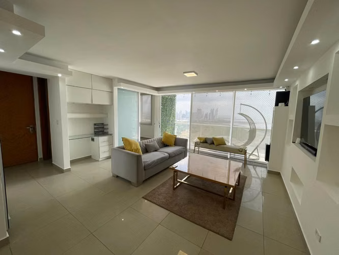 VENDO HERMOSO APARTAMENTO AMOBLADO EN COCO DEL MAR BAHIA DEL GOLF