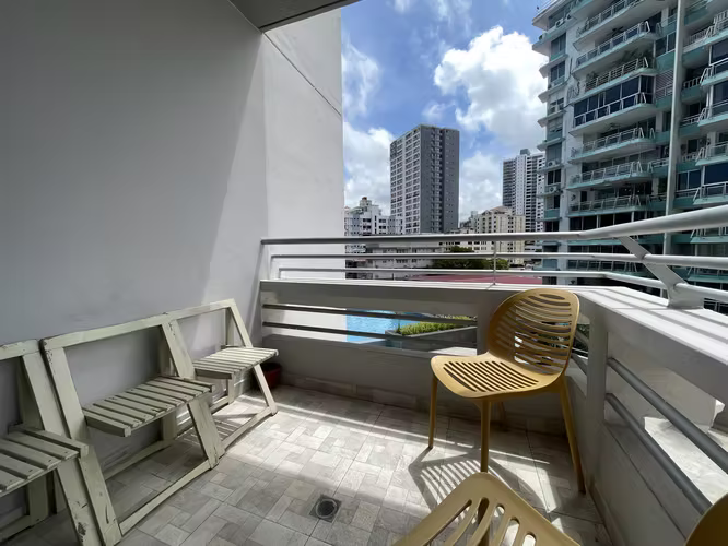 VENTA | Luxor 200, El Cangrejo | 84m² | 2 Rec, 2 Baños, Balcón | Amoblado | 1 Parking | $180,000