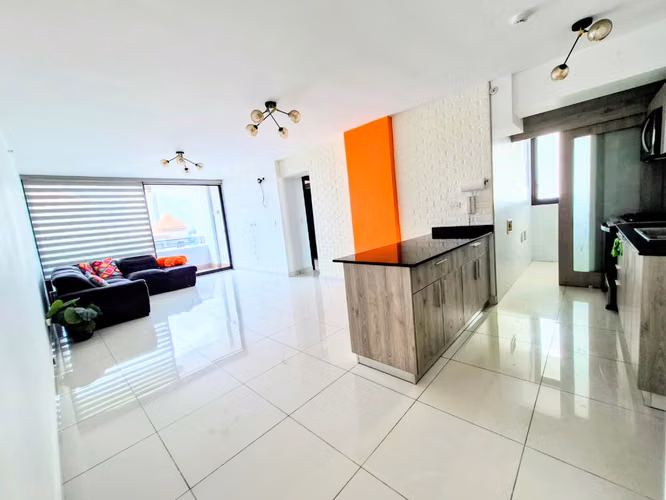 Apartamento Semiamoblado de 2 Recámaras con Balcón  – Desde $1,100