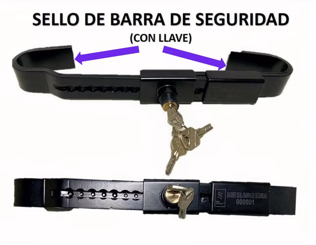 SELLO BARRA NAVALOCK  PARA CONTENEDOR
