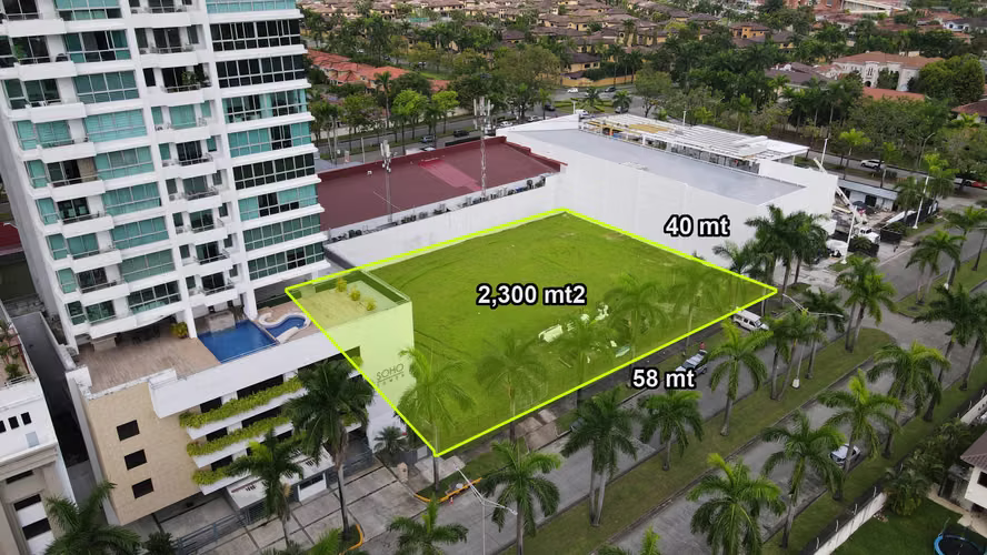 Terreno en COSTA DEL ESTE – LATERAL TOWN CENTER
