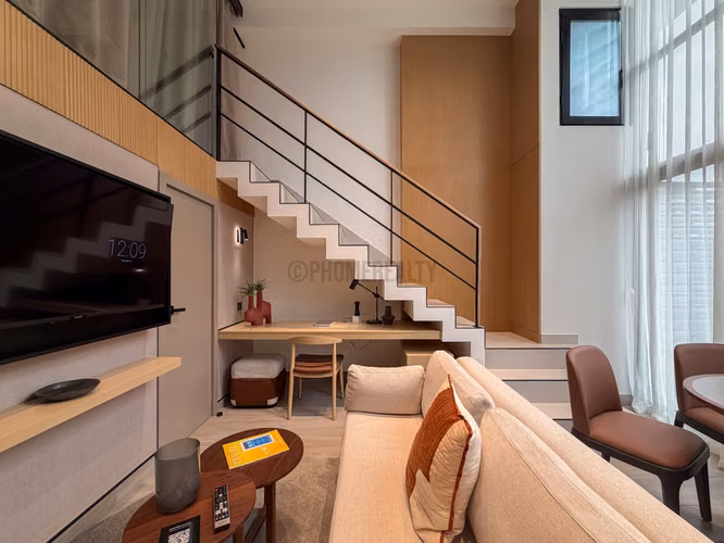 Loft Amoblado de 1 Recámara en Alquiler en Coco del Mar – 49 m² con Internet Incluido - Imagen 3