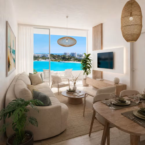 Apartamento en Aquavista 109 m² | Vista al Mar y Laguna | Playa Blanca Residences