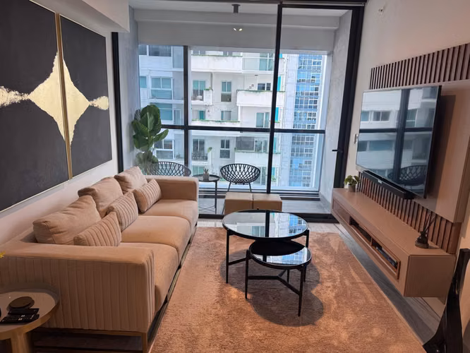 VENDO HERMOSO APARTAMENTO AMOBLADO EN BELLA VISTA PH NUOVO ARMANI