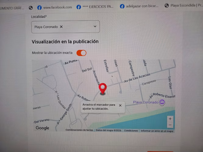 VENDO TERRENO EN CORONADO  DE 945.79MT2 PLANO A PASOS DE LA PLAYA