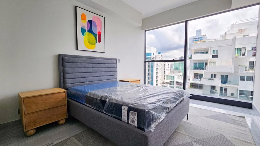 HERMOSO APARTAMENTO AMOBLADO EN NUOVO ARMANI PISO ALTO - Imagen 8