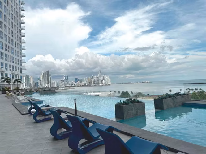 ALQUILO APARTAMENTO EN PH THE SANDS AMOBLADO CON VISTA AL MAR
