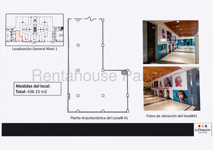 Local Comercial en Alquiler en El Dorado JG