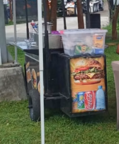 Carrito para venta de Hot Dog, Hamburguesa, Salchipapa 575.00