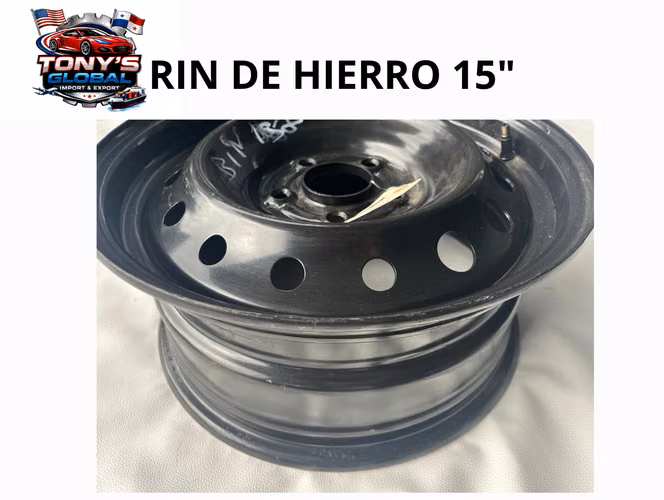 Rin de hierro 15 pulgadas.