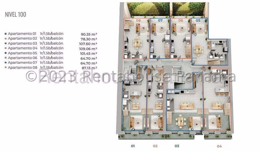Venta de apartamento en Casco Antiguo AK