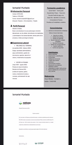 Busco trabajo- experiencia en secretaria administrativa