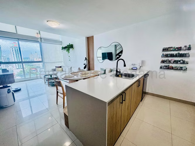 Alquilo Apartamento en AMOBLADO en El Cangrejo VITRO LOFT OF 26-8963