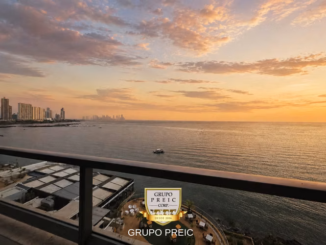 PH TOC ( antiguo TRUMP) - 1 recamara - Vista Frontal al Mar - Piso Bajo CC