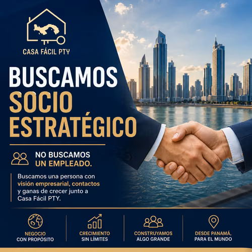 Oportunidad de Sociedad en Bienes Raices con Proyección Internacional