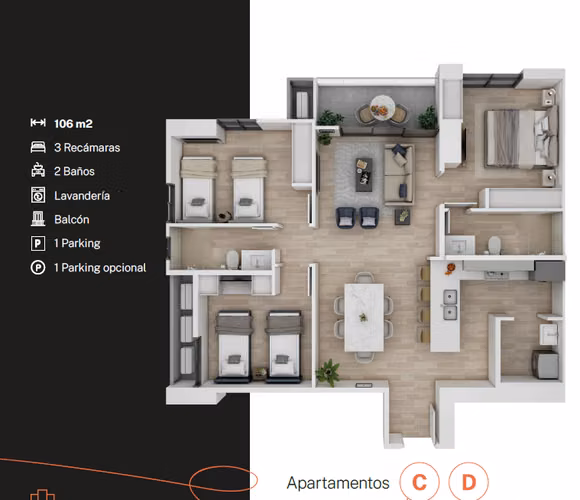 VENTA DE APARTAMENTO EN SAN FRANCISCO CALLE 73