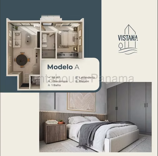 Apartamento en Venta en Bella Vista 25*9460Mfk