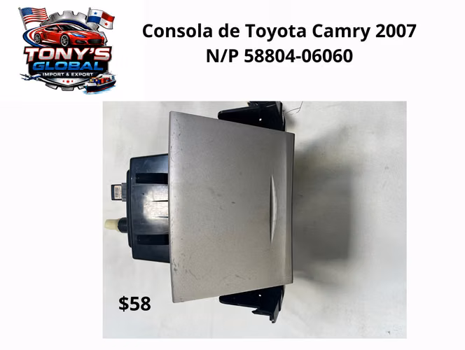 COMPARTIMIENTO DE CONSOLA CENTRAL TOYOTA CAMRY 2007